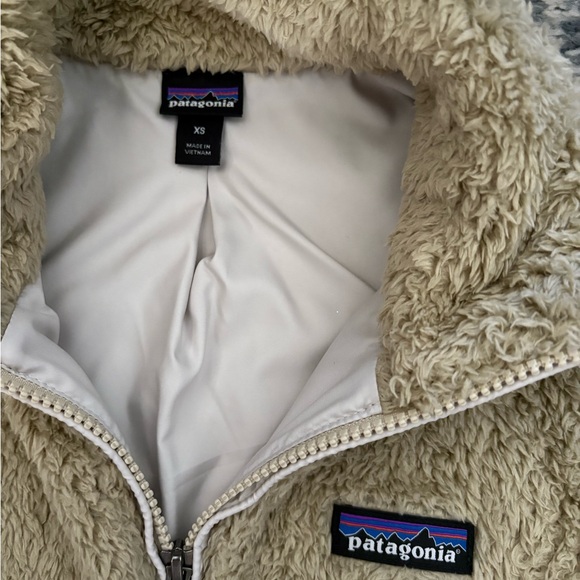 Patagonia Los Gatos Teddy Fleece Vest, Women’s XS, Tan - Picture 5 of 7